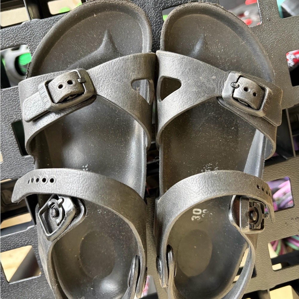 Birkenstock Kids Black Sandals